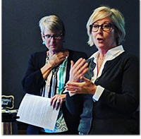 Kathryn Delutis and Jan Bockmaster - Kitchener Waterloo Humane Society