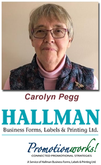 Carolyn Pegg - Hallman Business Forms, Labels & Printing